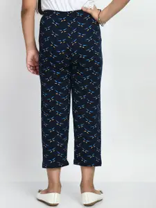BAESD Girls Pack Of 3 Printed Pure Cotton Lounge Pants