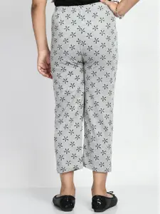 BAESD Girls Pack Of 3 Printed Cotton Lounge Pants