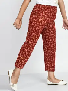 BAESD Girls Pack Of 3 Pure Cotton Printed Lounge Pants