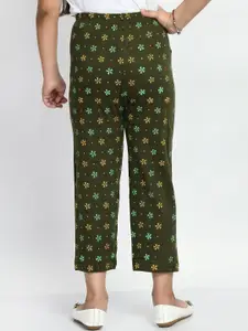BAESD Girls Pack Of 3 Conversational Printed Pure Cotton Lounge Pants