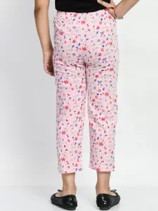 BAESD Girls Pack Of 3 Printed Pure Cotton Lounge Pants