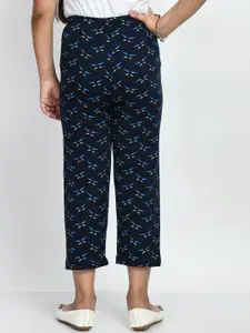 BAESD Girls Pack Of 3 Printed Pure Cotton Lounge Pants