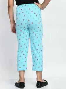 BAESD Girls Pack Of 3 Pure Cotton Printed Lounge Pants