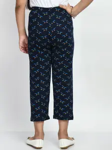 BAESD Girls Pack Of 3 Printed Cotton Lounge Pants