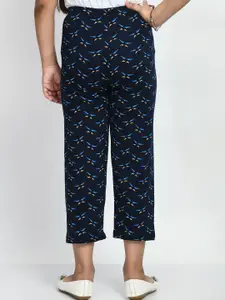 BAESD Girls Pack Of 3 Printed Pure Cotton Lounge Pants