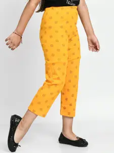 BAESD Girls Pack Of 3 Pure Cotton Printed Lounge Pants