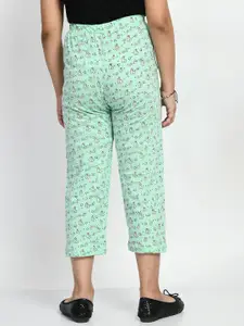 BAESD Girls Pack Of 3 Printed Cotton Cropped Lounge Pants