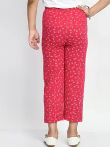 BAESD Girls Pack of Of 3 Printed Cotton Lounge Pants