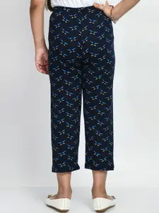BAESD Girls Pack Of 3 Printed Pure Cotton Lounge Pants