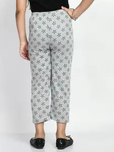 BAESD Girls Pack Of 3 Printed Pure Cotton Lounge Pants