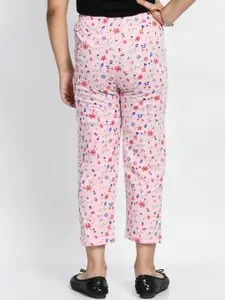 BAESD Girls Pack Of 3 Conversational Printed Pure Cotton Lounge Pants