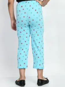 BAESD Girls Pack of 3 Printed Cotton Lounge Pants