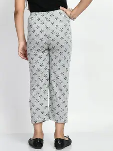 BAESD Girls Pack Of 3 Printed Pure Cotton Lounge Pants