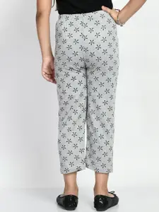 BAESD Girls Pack Of 3 Printed Pure Cotton Lounge Pants