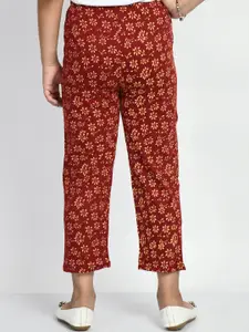BAESD Girls Pack Of 3 Printed Cotton Lounge Pants