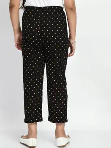 BAESD Girls Mid-Rise Pack Of 4 Printed Lounge Pants