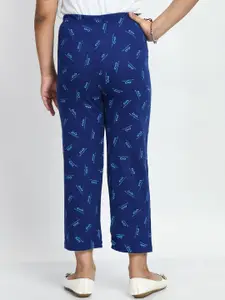 BAESD Girls Set Of 4 Printed Pure Cotton Lounge Pants
