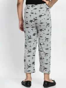 BAESD Girls Pack Of 4 Printed Pure Cotton Lounge Pants