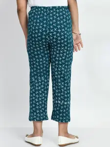 BAESD Girls Pack Of 4 Printed Pure Cotton Lounge Pants