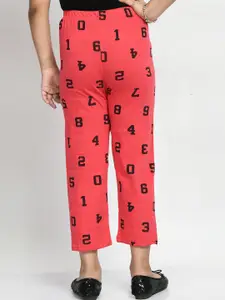 BAESD Girls Pack Of 4 Printed Cotton Cropped Lounge Pants