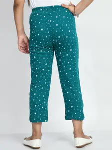 BAESD Girls Pack Of 4 Printed Pure Cotton Lounge Pants