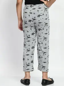 BAESD Girls Pack Of 4 Printed Pure Cotton Lounge Pants