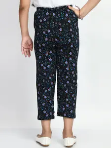 BAESD Girls Pack of 4 Printed Cotton Lounge Pants