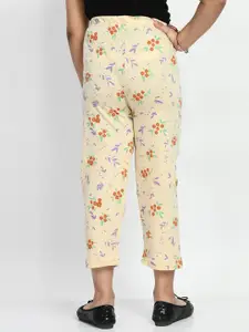 BAESD Girls Pack Of 4 Printed Pure Cotton Lounge Pants