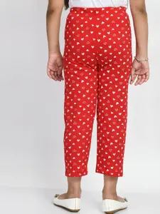 BAESD Girls Pack of 4 Printed Lounge Pants
