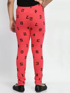 BAESD Girls Pack Of 4 Printed Cotton Lounge Pants