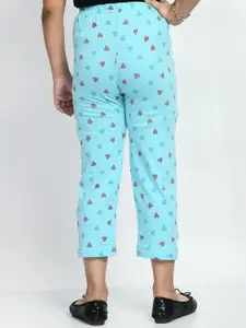 BAESD Girls Pack Of 4 Printed Pure Cotton Lounge Pants