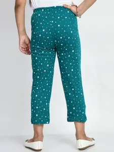 BAESD Girls Set Of 4 Printed Cotton Lounge Pants