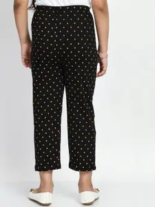 BAESD Girls Pack Of 4 Conversational Printed Pure Cotton Lounge Pants