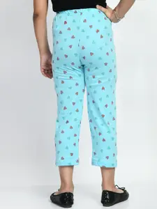 BAESD Girls Pack Of 5 Printed Pure Cotton Lounge Pants