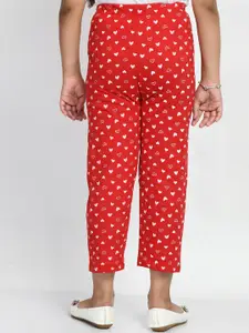 BAESD Girls Set Of 5 Printed Cotton Lounge Pants