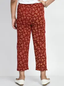 BAESD Girls Pack Of 5 Printed Pure Cotton Lounge Pants