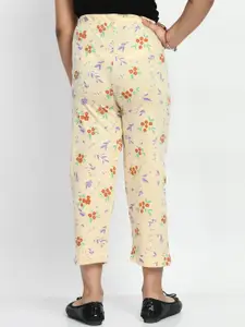 BAESD Girls Pack Of 5 Printed Pure Cotton Lounge Pants