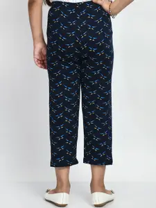 BAESD Girls Pack Of 5 Conversational Printed Pure Cotton Lounge Pants