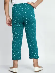 BAESD Girls Pack Of 5 Printed Pure Cotton Lounge Pants