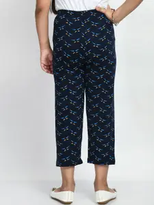 BAESD Girls Pack Of 5 Printed Pure Cotton Lounge Pants