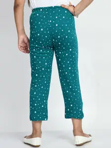 BAESD Girls Pack Of 5 Printed Pure Cotton Lounge Pants