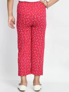 BAESD Girls Set Of 5 Printed Cotton Lounge Pants