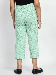 BAESD Girls Pack Of 5 Printed Pure Cotton Lounge Pants