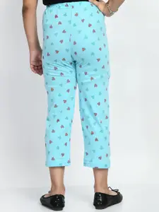 BAESD Girls Pack Of 5 Printed Pure Cotton Lounge Pants