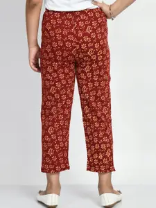 BAESD Girls Pack Of 5 Printed Pure Cotton Lounge Pants