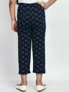 BAESD Girls Pack Of 5 Printed Pure Cotton Lounge Pants