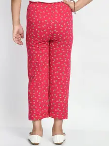 BAESD Girls Pack Of 5 Printed Pure Cotton Lounge Pants
