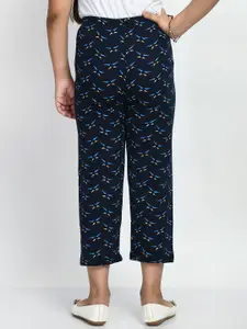 BAESD Girls Pack Of 5 Printed Pure Cotton Lounge Pants
