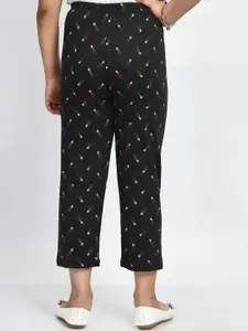 BAESD Girls Pack Of 5 Conversational Printed Pure Cotton Lounge Pants