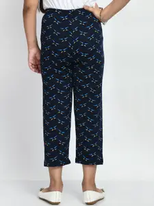 BAESD Girls Set Of 5 Printed Cotton Lounge Pants